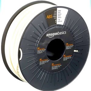 New Sealed Amazon Basics ABS 3D Printer Filament, 2.85mm, White, 1 kg Spool